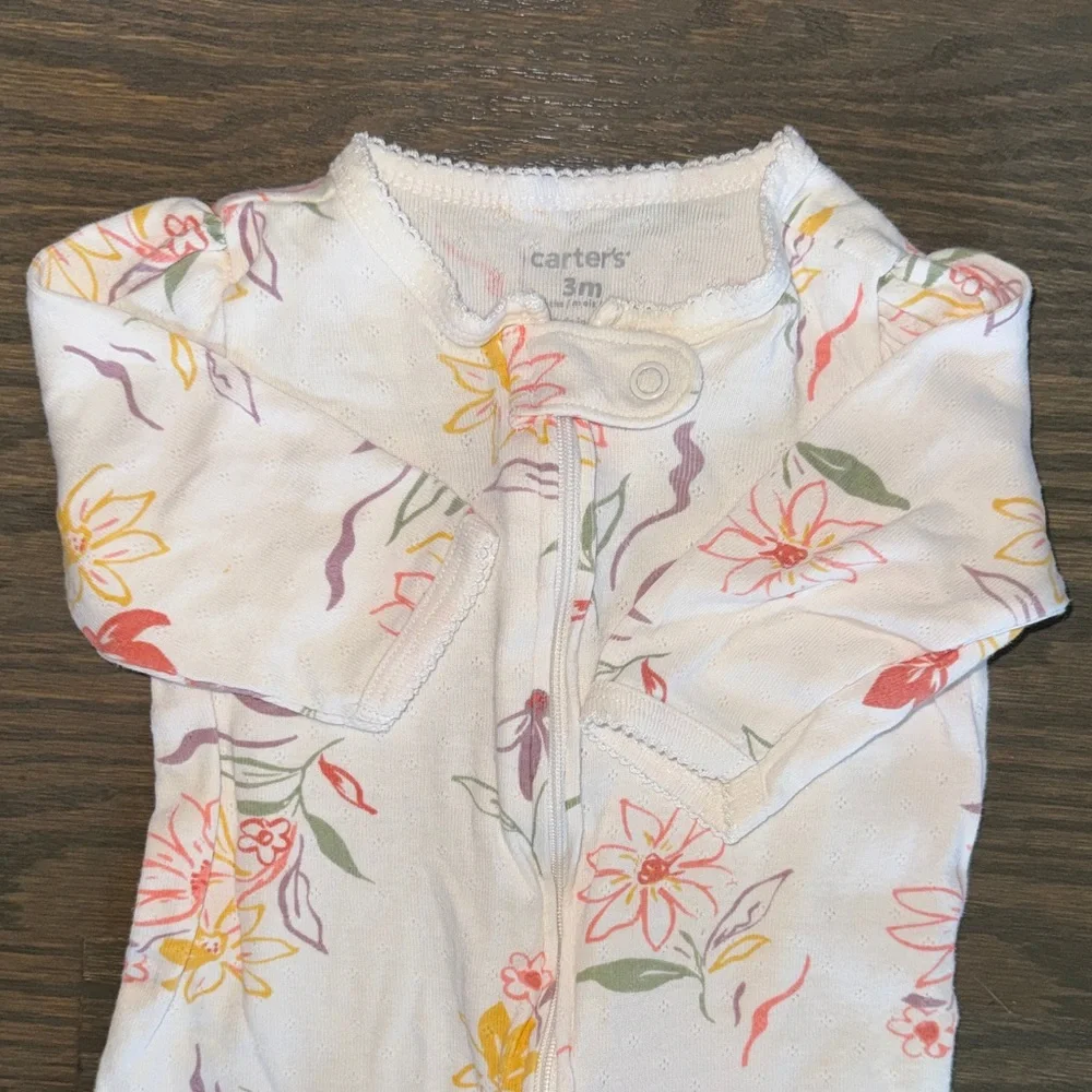 Carter’s 2-way Zip Footie Sleep Play Pajamas I 3 Months